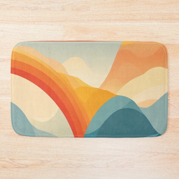Item preview, Woodblock Landscape Poster Modern Nautical Art designed and sold by EnmarcArt.