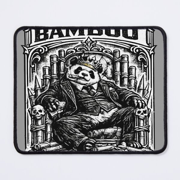 Item preview, Bamboo Mafia Panda Shirt Funny Panda Graphic Tee Vintage Gangster Panda Gift Animal Lover Shirt designed and sold by Gremlin Hours.