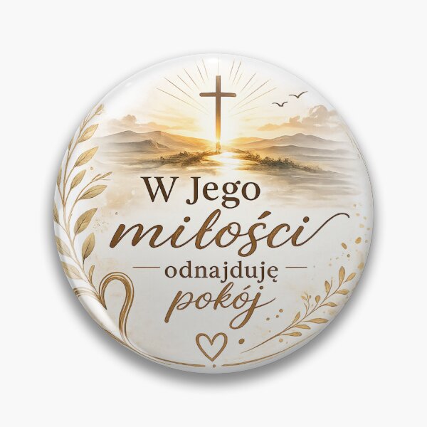Item preview, In the love of Jesus I find peace designed and sold by Niespodzianki.