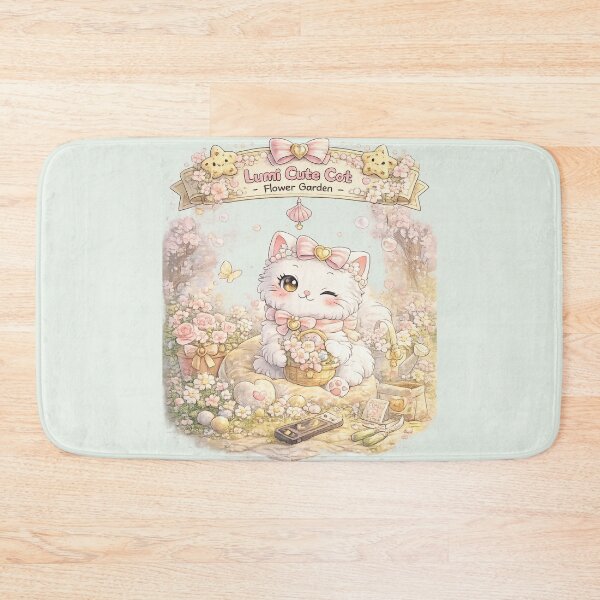 Item preview, Lumi Cute Cat – Flower Garden designed and sold by Mochi Studio.