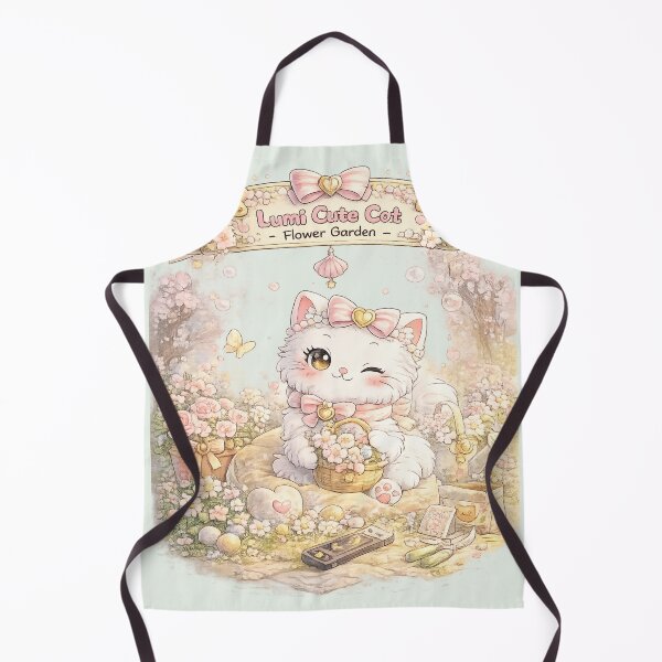 Item preview, Lumi Cute Cat – Flower Garden designed and sold by Mochi Studio.