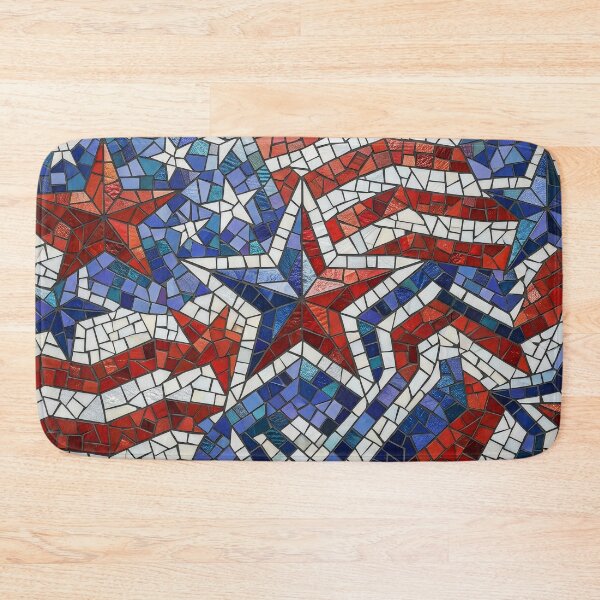 Item preview, Stars and Stripes Mosaic Tilework designed and sold by LibertyForge-Co.
