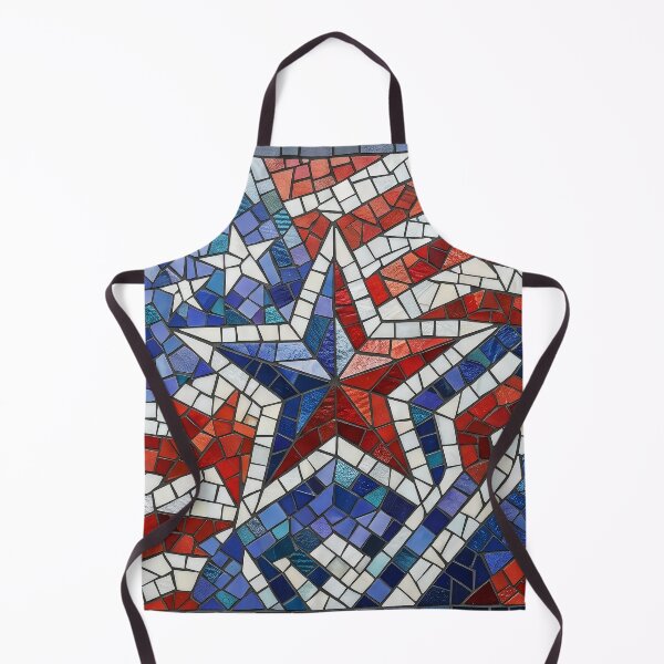 Item preview, Stars and Stripes Mosaic Tilework designed and sold by LibertyForge-Co.