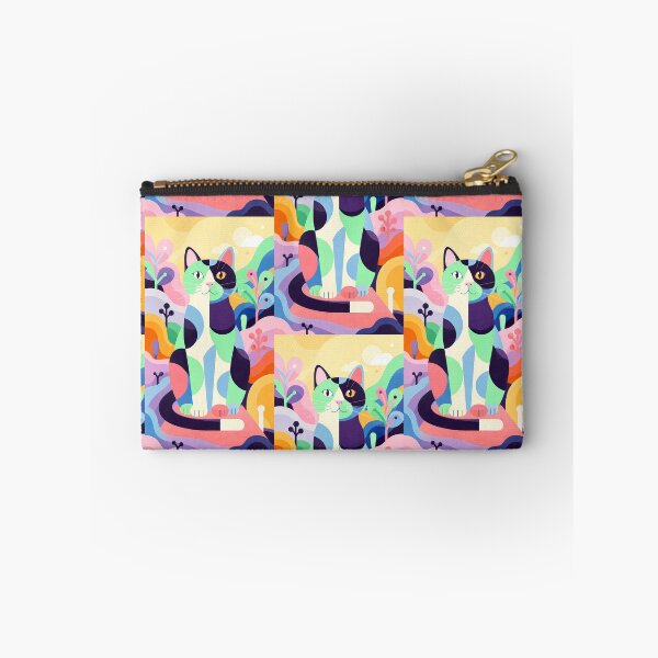 Item preview,  Magic Cat in Pastel Geometric Forest designed and sold by Idealforme.