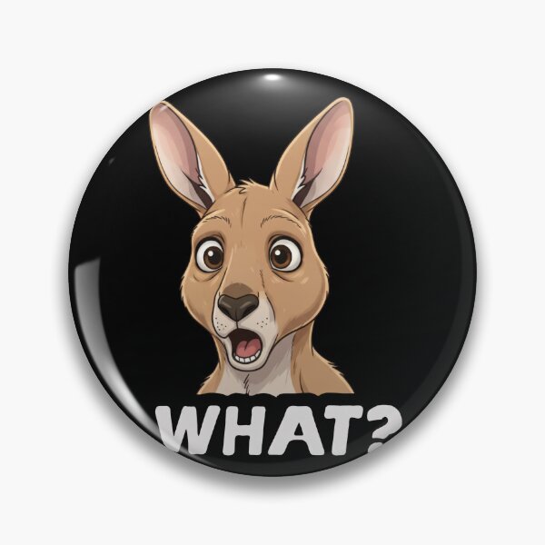 Item preview, Funny Kangaroo What Humor Meme Zoo Boys Girls Kids designed and sold by rafaeltto.