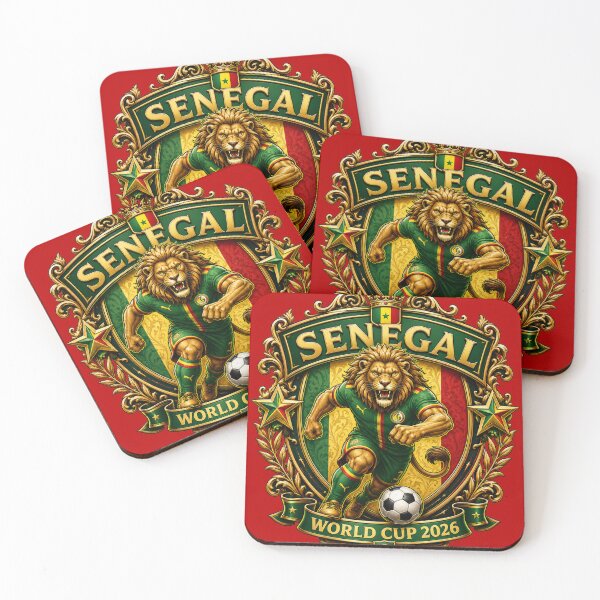 Item preview, Senegal Football Crest designed and sold by ORIGIN™ Premium Wear.