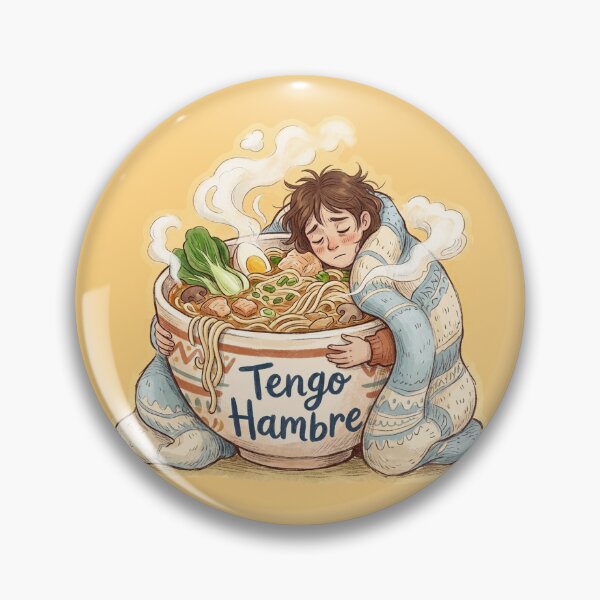 Item preview, Cozy Comfort Food Hug Tengo Hambre Art designed and sold by DuckOddity.