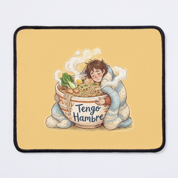 Item preview, Cozy Comfort Food Hug Tengo Hambre Art designed and sold by DuckOddity.