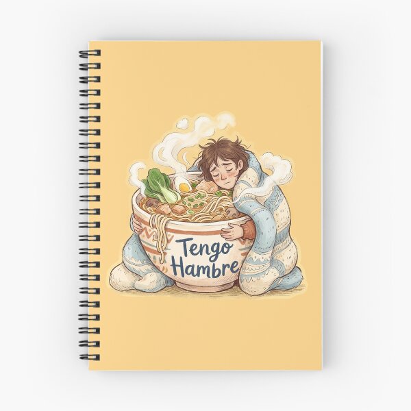 Item preview, Cozy Comfort Food Hug Tengo Hambre Art designed and sold by DuckOddity.