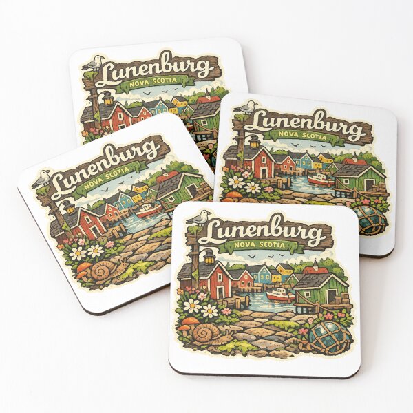 Item preview, Lunenburg Canada Harbor Sticker designed and sold by Imaginarium of Chaos falcon88 .