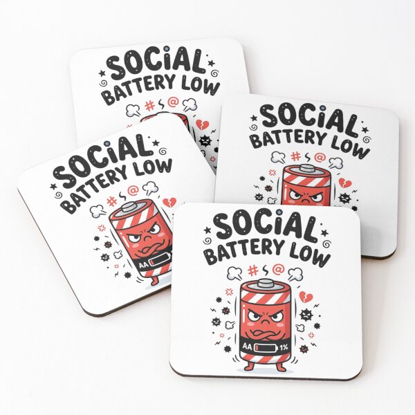 Item preview, Social Battery Low Please Do Not Perceive Me designed and sold by TobattoVision Commodities.