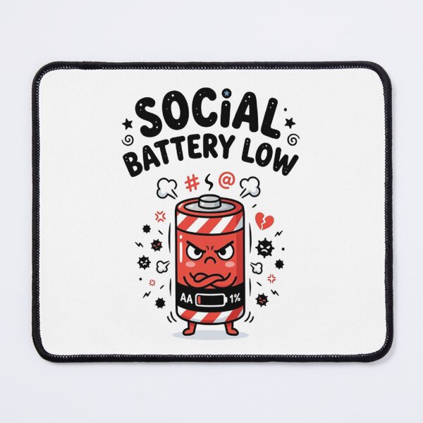 Item preview, Social Battery Low Please Do Not Perceive Me designed and sold by TobattoVision Commodities.