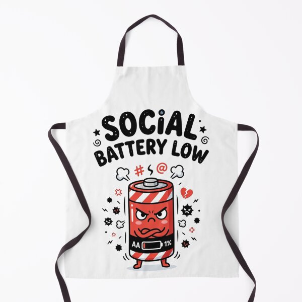 Item preview, Social Battery Low Please Do Not Perceive Me designed and sold by TobattoVision Commodities.