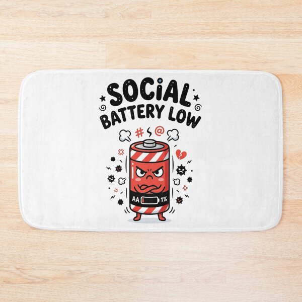 Item preview, Social Battery Low Please Do Not Perceive Me designed and sold by TobattoVision Commodities.