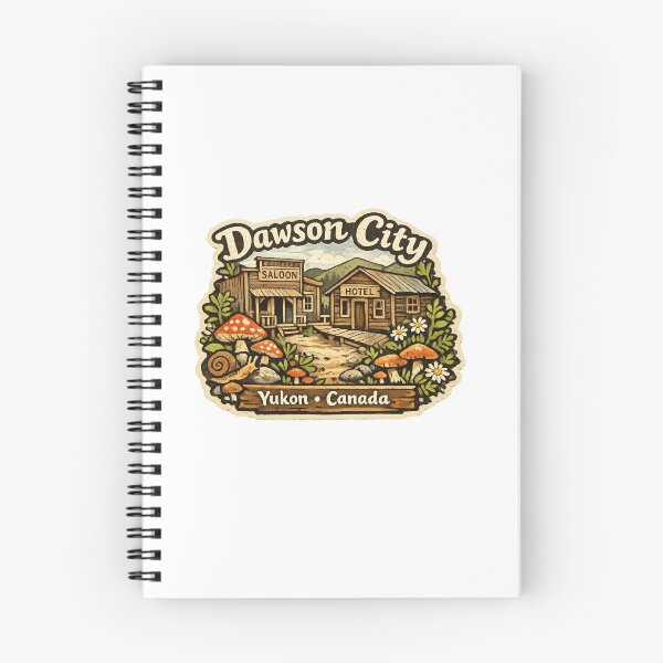 Item preview, Dawson City Yukon Sticker Souvenir Summer Edition designed and sold by Imaginarium of Chaos falcon88 .
