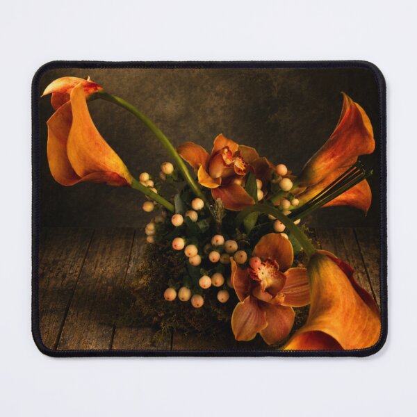 Item preview, Autumn Elegance – Calla Lilies and Orchids Still Life designed and sold by Kimberly Palmer.