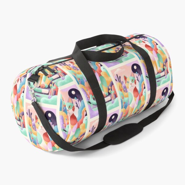 Item preview, Magic Cat in Pastel Geometric Forest designed and sold by Idealforme.