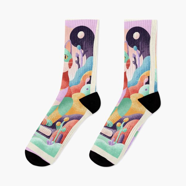 Item preview, Magic Cat in Pastel Geometric Forest designed and sold by Idealforme.