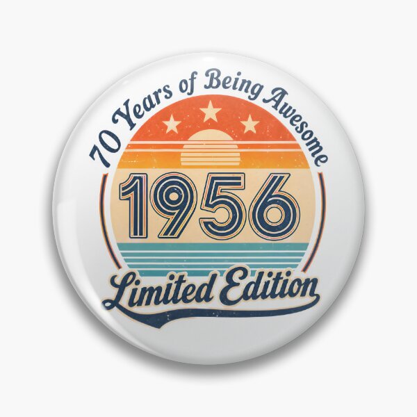 Item preview, 1956 Birthday Vintage 70th Bday Milestone designed and sold by FernaRoje.