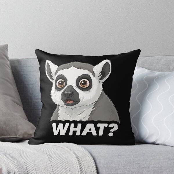 Item preview, Funny Lemur What Humor Meme Zoo Boys Girls Kids designed and sold by rafaeltto.