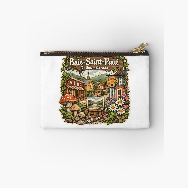 Item preview, Baie Saint Paul Canada Sticker designed and sold by Imaginarium of Chaos falcon88 .