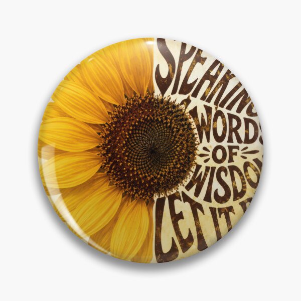 Item preview, Yellow Sunflower with Inspirational Quote designed and sold by Maria Dryfhout.