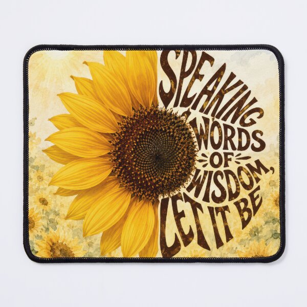 Item preview, Yellow Sunflower with Inspirational Quote designed and sold by Maria Dryfhout.
