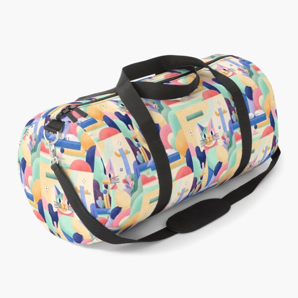 Item preview, Magic Cat in Pastel Geometric Forest designed and sold by Idealforme.