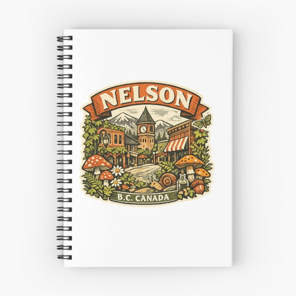 Item preview, Nelson British Columbia Sticker Souvenir Summer Edition designed and sold by Imaginarium of Chaos falcon88 .