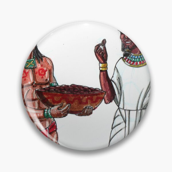 Item preview, Olmec Cocoa Merchant designed and sold by Brandon Pilcher's Creative Adventures.