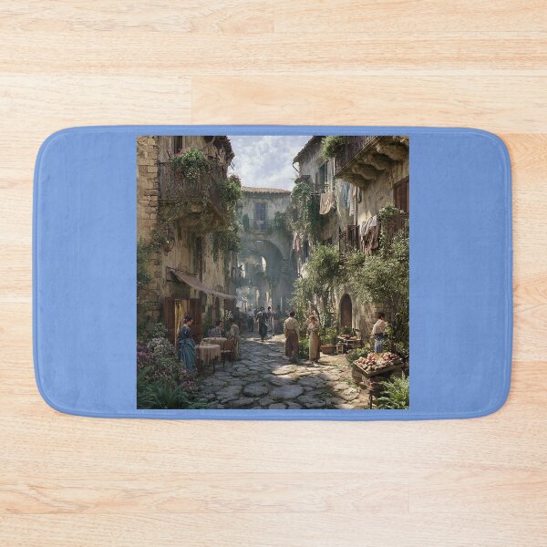 Item preview, "Morning Light in an Old Italian Street" designed and sold by SkyKing Ron.