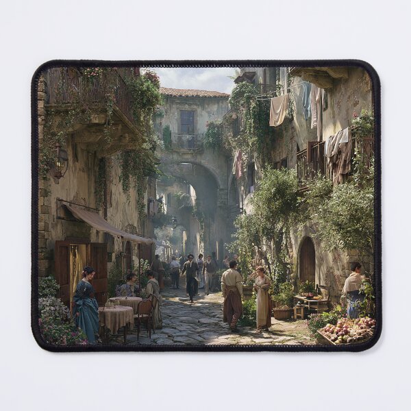 Item preview, "Morning Light in an Old Italian Street" designed and sold by SkyKing Ron.