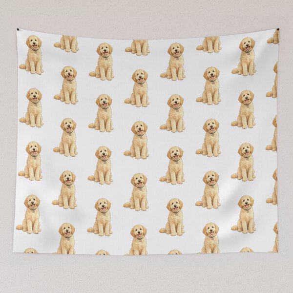 Item preview, Golden Doodle Dog designed and sold by BackgroundND.