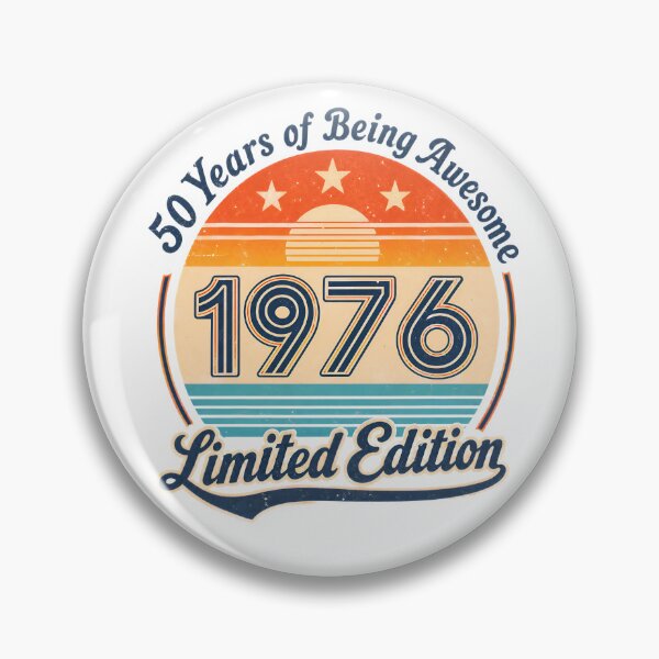 Item preview, 1976 Birthday Vintage 50th Bday Milestone designed and sold by FernaRoje.