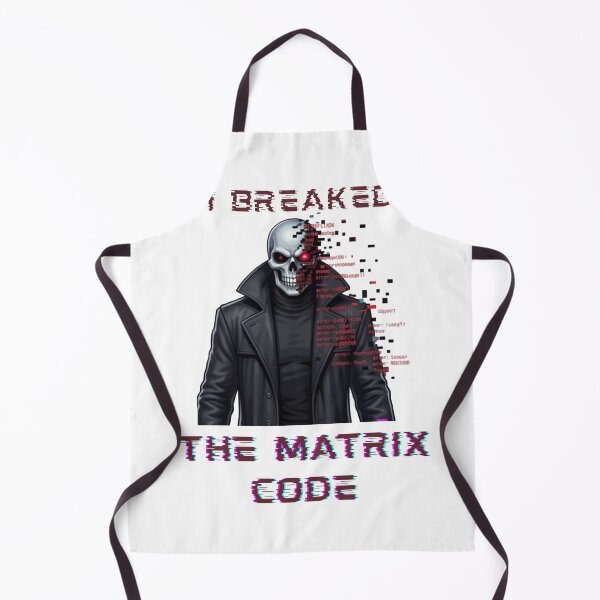Item preview, Funny Glitch Code Matrix Parody designed and sold by RamjoVerse.