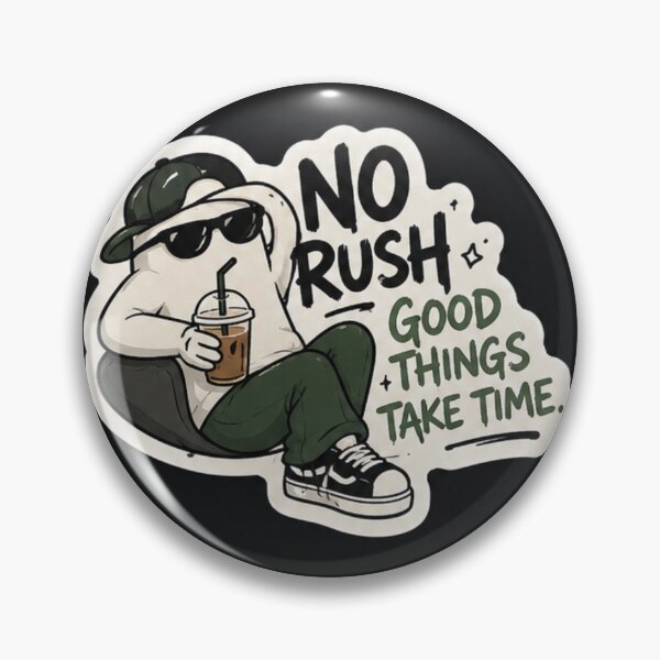 Item preview, Chill Ghost Reminding You to Trust Time designed and sold by _Stickora_.
