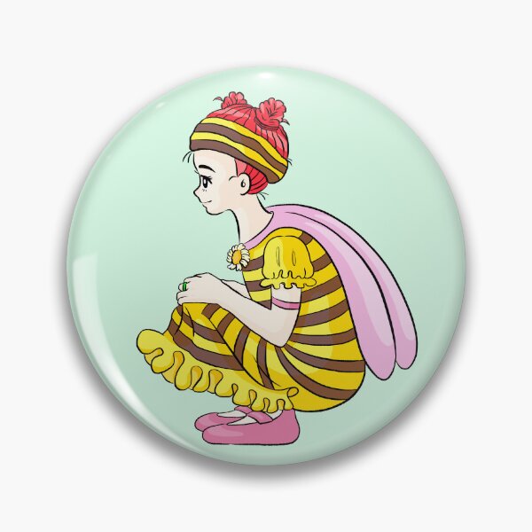 Item preview, Girl with a Bee Headband designed and sold by impui.