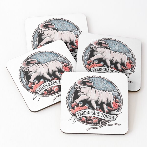 Item preview, Cowboy Tardigrade Tough Western Design Vermilion  designed and sold by Kelsey Worth.