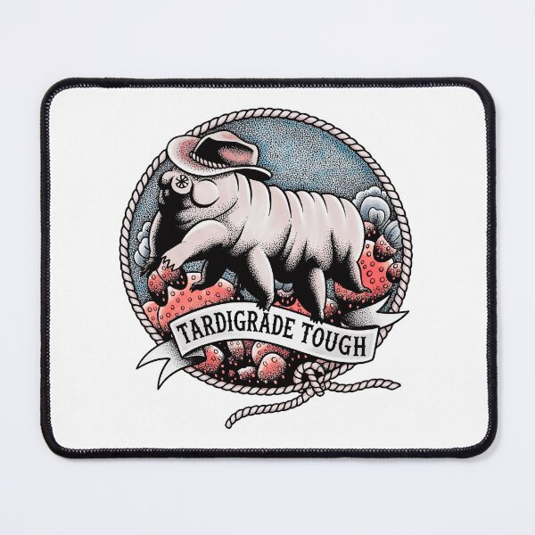 Item preview, Cowboy Tardigrade Tough Western Design Vermilion designed and sold by Kelsey Worth.