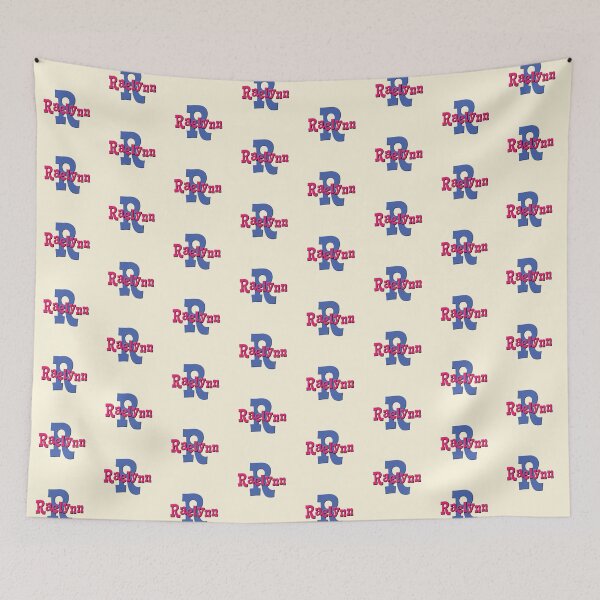 Item preview, R is for Raelynn, Girl’s and Woman's Name and Initial  designed and sold by CharlottePlaceArt.