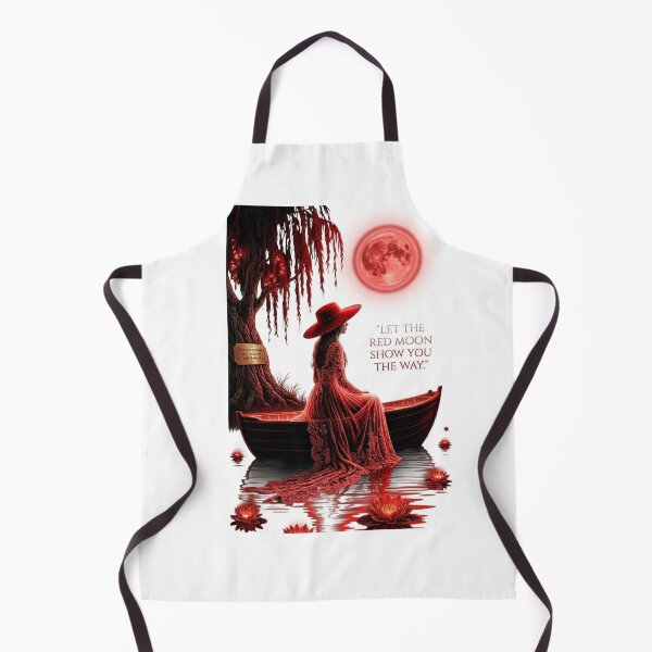 Item preview, Red Moon Boat Reflection Journey designed and sold by Sovereign Supply Co..
