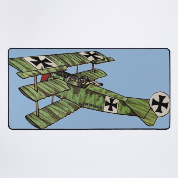 Item preview, Fokker DR 1 Triplane WW1 aviation and aircrafts designed and sold by PilotandPlane.