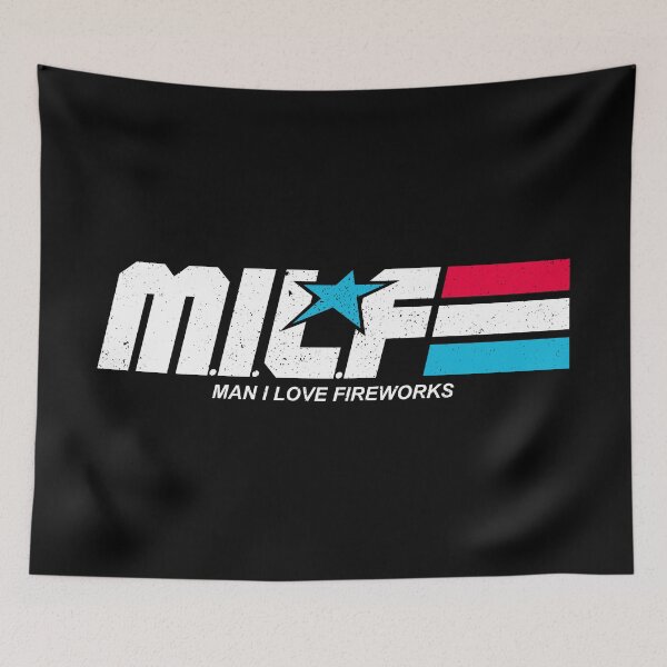 Item preview, Milf - Man i love fireworks designed and sold by sachpica.