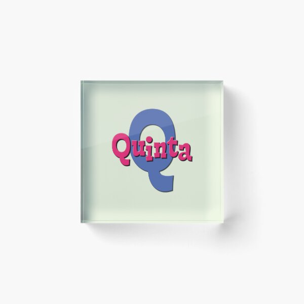 Item preview, Q is for Quinta, Girl’s and Woman's Name and Initial  designed and sold by CharlottePlaceArt.