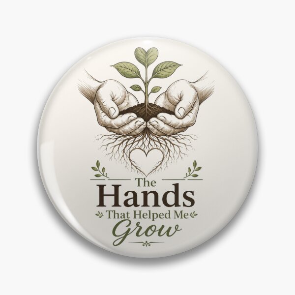 Item preview, ​The Hands That Helped Me Grow - Vintage Botanical Tree and Heart Sketch designed and sold by NinaVibeStudio.