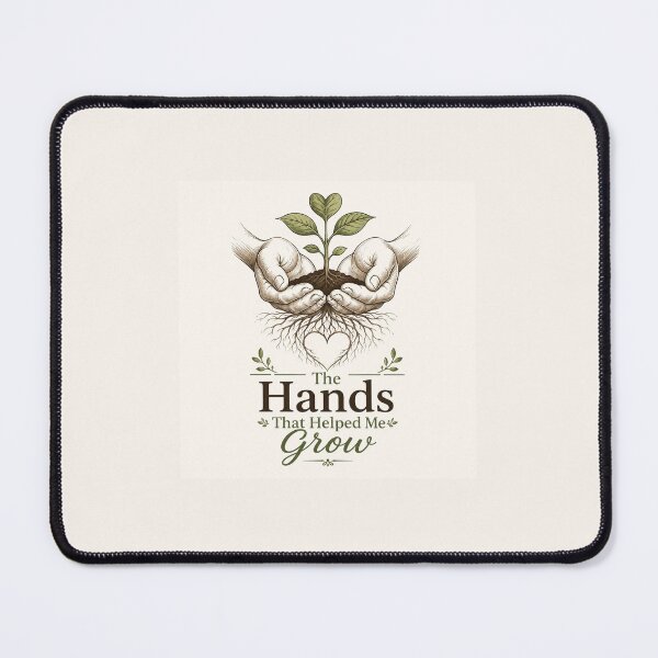 Item preview, ​The Hands That Helped Me Grow - Vintage Botanical Tree and Heart Sketch designed and sold by NinaVibeStudio.