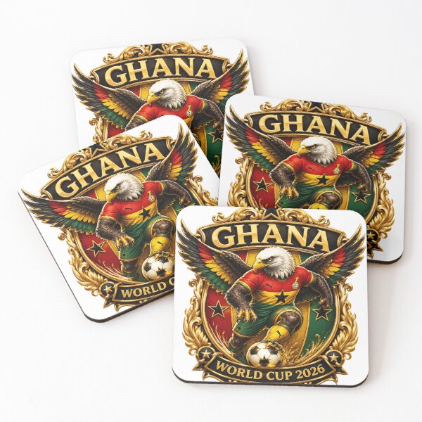 Item preview, Ghana Football Crest designed and sold by ORIGIN™ Premium Wear.