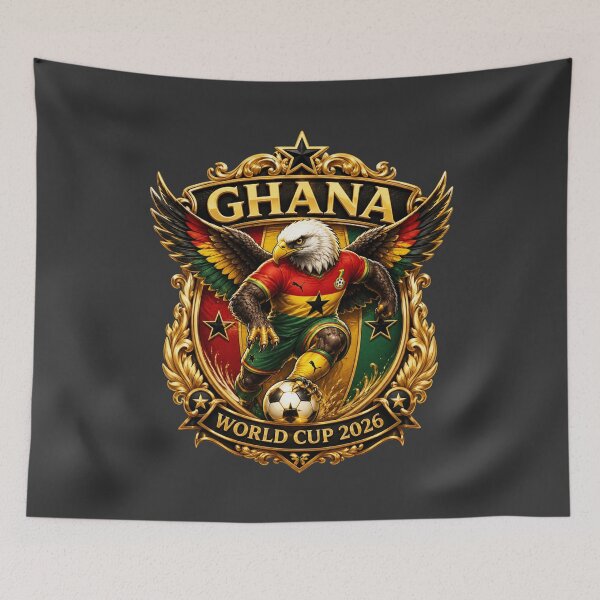 Item preview, Ghana Football Crest designed and sold by ORIGIN™ Premium Wear.