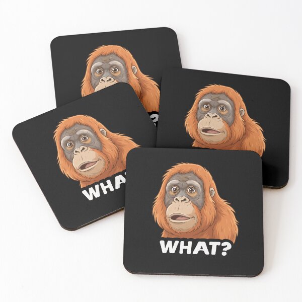 Item preview, Funny Orangutan What Humor Meme Zoo Boys Girls Kids designed and sold by rafaeltto.