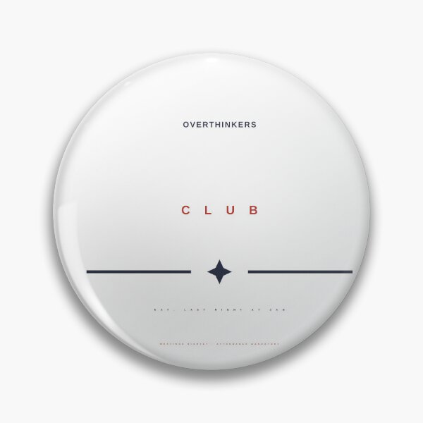 Item preview, Overthinker Club designed and sold by mac2018.
